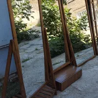 آینه قدی چوبی پایه متحرک|آینه|ارومیه, |دیوار