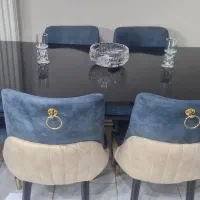مبل 8نفره با میز نهار خوری 6نفره