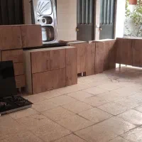 کابینت ام دی اف انتیک دست دوم ب متراژ ۱۲ متر