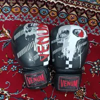 دستکش بوکس ونوم چرم