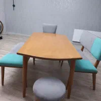 میز ناهار خوری فانتزی شش نفره|میز و صندلی غذاخوری|رشت, بلوار گیلان|دیوار