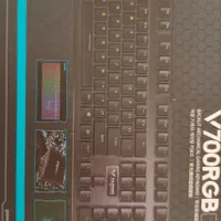 یک عدد کیبرد گیمینگ v700 rgb از برند رپو کاملا نو|قطعات و لوازم جانبی رایانه|شیراز, گلشن|دیوار