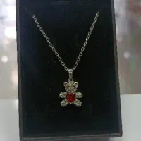گردنبند خرسی مناسب ولنتاین