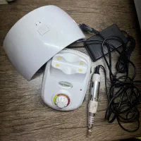 دستگاه کاشت ناخن nail drill set 30000 با UV