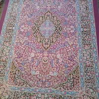 فرش تمام ابریشم زرع چارک