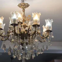 لوستر 8 شاخه 12 شعله|لوستر و چراغ آویز|تهران, جیحون|دیوار