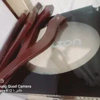 میز قاشق و چنگال پایه دار|بوفه، ویترین، کنسول|فولادشهر, مسکن مهر فولادشهر|دیوار