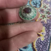 انگشتر الماس زمرد فیروزه یاقوت لعل گارنت|جواهرات|کرمان, |دیوار