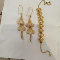 دستبند و گوشواره نو