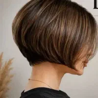مدل برای کوتاهی مو باب لایه ای
