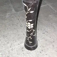 دوعدد گلدان قد ۳۰چوبی ومجسمه چوبی|مجسمه، تندیس، ماکت|تهران, آذربایجان|دیوار