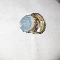 انگشتر نقره فیروزه و در