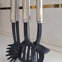 وسایل آشپزخانه ،سرویس کفگیر ملاقه ، باکس ، قوری