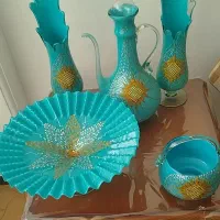 سرویس بلور رنگی