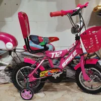 دوچرخه 12صورتی نو مارک spikeمدلEAGLE