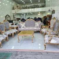 مبل سلطنتی 9نفره مدل افسون (تعویض مبل کهنه با نو )