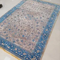 وینتیج حاشیه ابی جدید ۱۲۰۰شانه فرش در نقش خاص