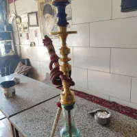 یک عدد قلیون سنگین سالم بفروش میرسد برنجی توپر|کلکسیون و سرگرمی|نسیمشهر, |دیوار