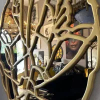 آینه با فریم چوبی|آینه|پردیس, شهرک صنعتی خرمدشت فاز ۷|دیوار