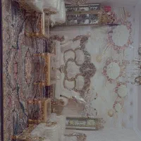 مبل سلطنتی هفت نفره شیک وخاص پسند|مبلمان خانگی و میز عسلی|آبیک, |دیوار