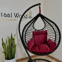 مدل اشکی تاب ریلکسی پایه فلزی عمده|مبلمان خانگی و میز عسلی|خرمآباد, |دیوار