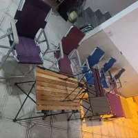 میز المینیوم تاشو صندلی سوئدی همنورد طبی فیکس|کوهنوردی و کمپینگ|مشهد, فارغ التحصیلان|دیوار