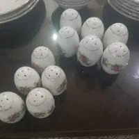 بشقاب و دیس و ... گل سرخی|ظروف سرو و پذیرایی|تهران, امانیه|دیوار