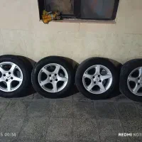 رینگ و لاستیک پنج پر P.R.C