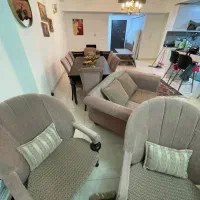 سرویس ست مبل ۵نفره و میزناهارخوری۸نفره