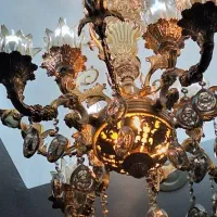 لوستر 8 شاخه 8 ماه گرفتم نو هست