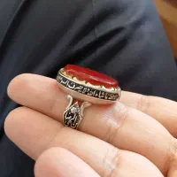 انگشتر عقیق درشت