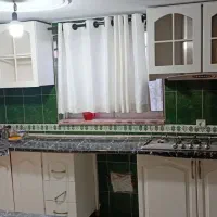 کابینت چوبی وسینک وگاز|آبچکان و نظمدهنده ظروف|عباسآباد, |دیوار