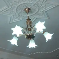 دو عدد لوستر زیبا 5شاخه|لوستر و چراغ آویز|کرمانشاه, |دیوار