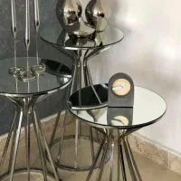 عسلی(جلو مبلی ) استیل