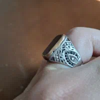 انگشتر نقره مردانه