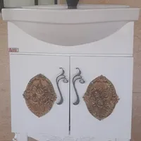 روشویی چینی بزرگ طرح قلب
