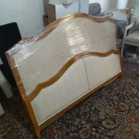 تخت چوبی دونفره|تخت و سرویس خواب|پلدختر, |دیوار