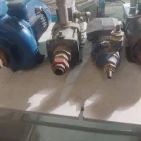 تعدادی پمپ آب.2اسب.1اسب3پروانه.نیم اسب