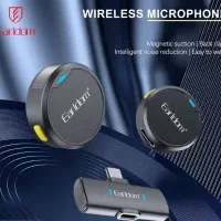 میکروفن حرفه ای بی سیم یقه ای ارلدام|لوازم جانبی موبایل و تبلت|قم, نیروگاه|دیوار