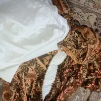 پرده نو مخملی اطلس ۲عدد|پرده، رانر، رومیزی|مشهد, کارمندان دوم|دیوار