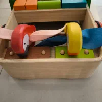 واکر چوبی خارجی برند paln Toys|اسباب و اثاث بچه|مشهد, سرافرازان|دیوار