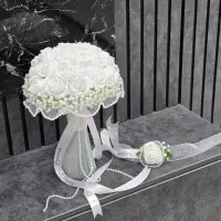 دسته گل عروس میکانا|گل مصنوعی|بندرعباس, |دیوار