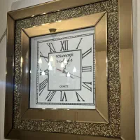 ساعت دیواری آینه ای