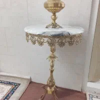 میز تلفن برنز
