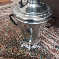 سماوربرقی جنس برنجی ۶لیترپلان درحدنو|سماور، چایساز، قهوهساز|تهران, شکوفه (عبدل آباد)|دیوار