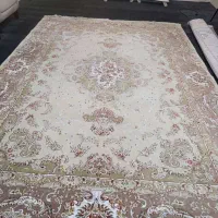 2فرش1200شانه برجسته کرم چرک9متری اکرولیک هیت ست|فرش|اهواز, کوی باهنر|دیوار