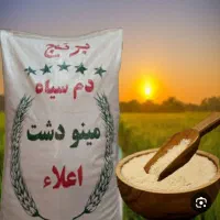 برنج درجه ۱ دم سیاه مینودشت