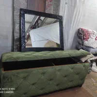 پاف صندوقی نمایشگاه با آیینه فقط8900|صندلی و نیمکت|اهواز, فاز ۱ پادادشهر|دیوار