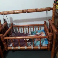 گهواره چوبی سنتی