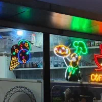 تابلو نئونی کافه رستوران